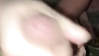 Stepdaughter Jerking Big Uncircumcised Cock