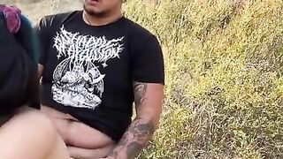 Fucking a chick I met on a hike - she couldn’t wait PUBLIC  PLAY