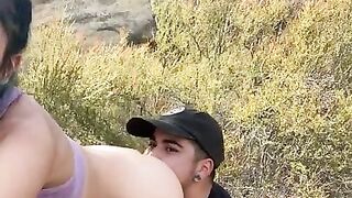 Fucking a chick I met on a hike - she couldn’t wait PUBLIC  PLAY