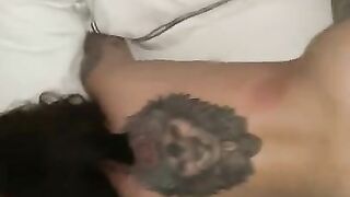 When daddy blows out my back…full length video on my onlyfans at beautyinchaosss