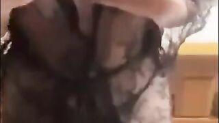 WOWMareeKitty MILF teasing herself wishing someone could come fuck her