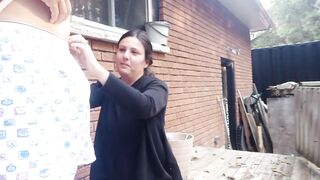 Wife Plays with Cock and Milks it for HOT Juicy CUM