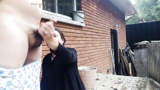 Wife Plays with Cock and Milks it for HOT Juicy CUM