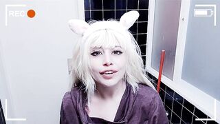 ????‍????️ Toothbrushing w a lot of foam ???? + ahegao ????