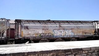Train station in Tehuacan, Puebla