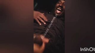 Busty Black Babe Gives Trigger Happy Lobadon Baby Oil Hand Job @ The Beach Front