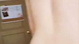 Riding dick creaming all over his cock