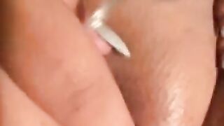 Big Dilo Masturbation