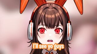 Bunny Vtuber watches Fuyuki Minami by Tosaka Chicken Farm