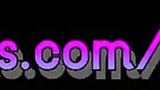 Wednesday Adams sucking her boyfriend's big cock. She is an ANAL slut and gets final cumshot