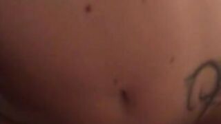 Sexy blonde girl creampie