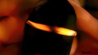 Fucking the dark-skinned goddess Osira and fucking her with her big tits