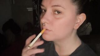 Bed time smoke sesh- full vid going on OF