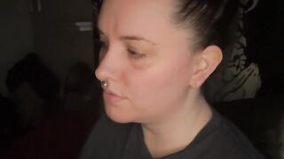 Bed time smoke sesh- full vid going on OF