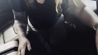 Hotwife sucks off Teen with Big Cock