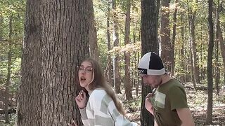 Deer Girl Fucked in the Woods for First Time
