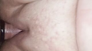 Missionary Aussie bbw - watch me cum on daddy's cock!!