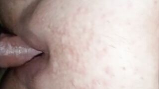 Missionary Aussie bbw - watch me cum on daddy's cock!!