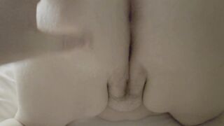 Having doggy sex with a thick milf creampied