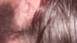 Eating my bbw pussy wife wet sounds home made couple sexy