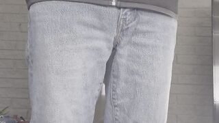 Jeans wetting