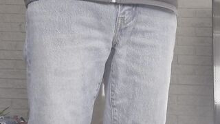 Jeans wetting