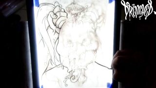 When She Manages to Fit Your Cock & Balls in Her Mouth at The Same Time - Cumshot Drawing Timelapse